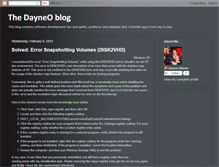 Tablet Screenshot of blogs.dayneo.co.za